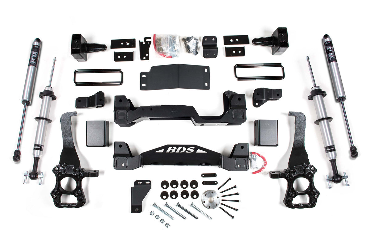 BDS Suspension 6 Inch Lift Kit | FOX 2.0 Strut  | Ford F150 (2014) 4WD