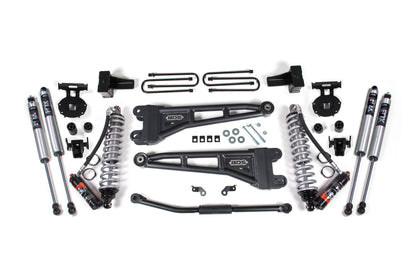 BDS Suspension 2.5 Inch Lift Kit w/ Radius Arm | FOX 2.5 Performance Elite Coil-Over Conversion | Ford F250/F350 Super Duty (11-16) 4WD | Diesel - Trucks R Us