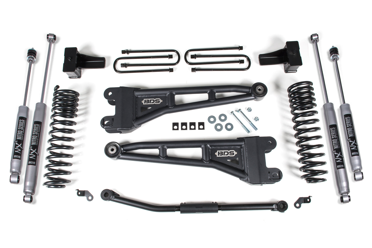 BDS Suspension 2.5 Inch Lift Kit w/ Radius Arm | Ford F250/F350 Super Duty (11-16) 4WD | Diesel