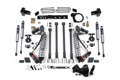 7 Inch Lift Kit w/ 4-Link | FOX 2.5 Performance Elite Coil-Over Conversion | Ford F250/F350 Super Duty (20-22) 4WD | Diesel - Trucks R Us