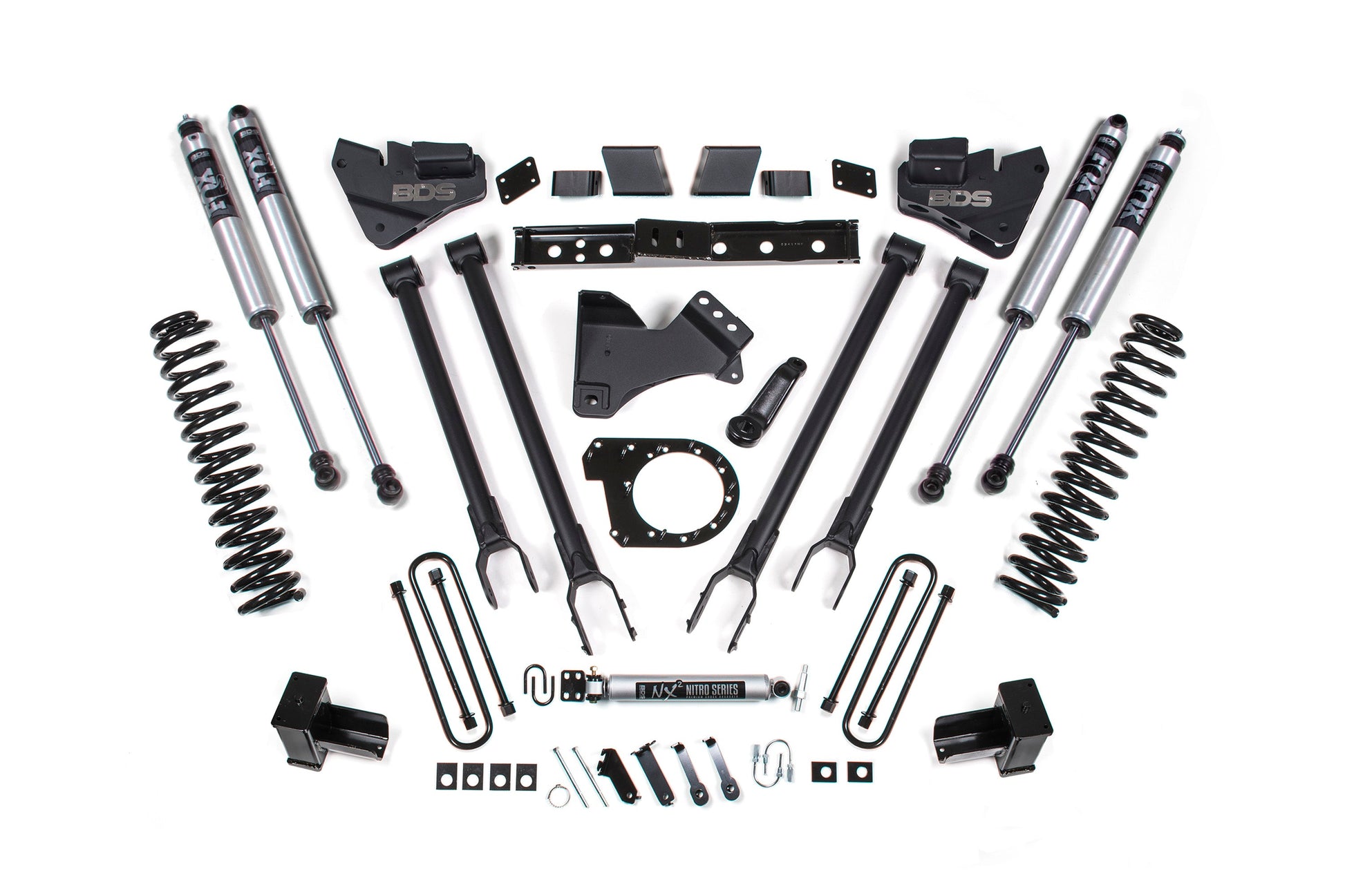 BDS Suspension 6 Inch Lift Kit | 4-Link Conversion | Ford F250/F350 Super Duty (17-19) 4WD | Diesel - Trucks R Us