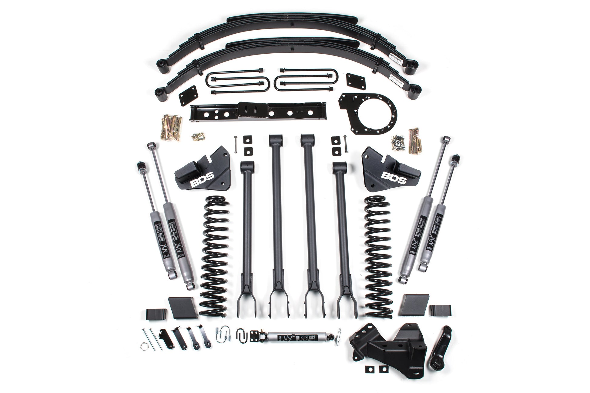 BDS Suspension 6 Inch Lift Kit | 4-Link Conversion | Ford F250/F350 Super Duty (17-19) 4WD | Diesel - Trucks R Us