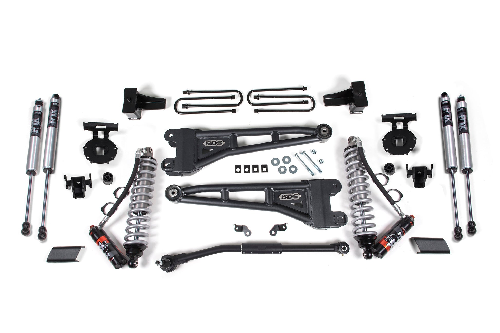 BDS Suspension 2.5 Inch Lift Kit w/ Radius Arm | FOX 2.5 Performance Elite Coil-Over Conversion | Ford F250/F350 Super Duty (17-19) 4WD | Diesel - Trucks R Us