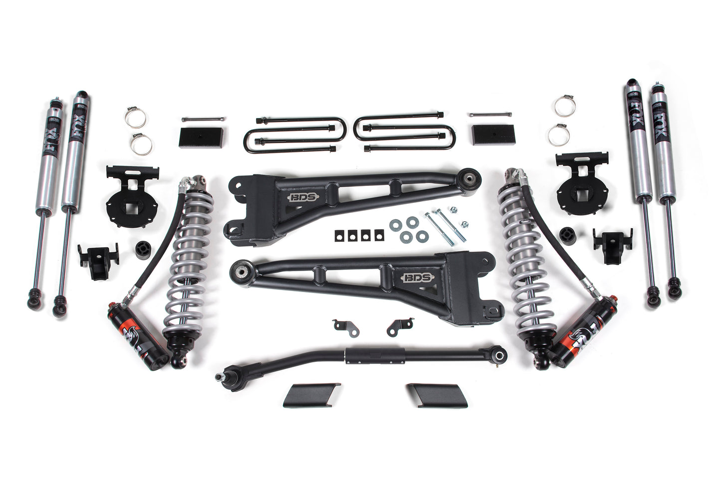BDS Suspension 3 Inch Lift Kit w/ Radius Arm | FOX 2.5 Performance Elite Coil-Over Conversion | Ford F250/F350 Super Duty (20-22) 4WD | Diesel