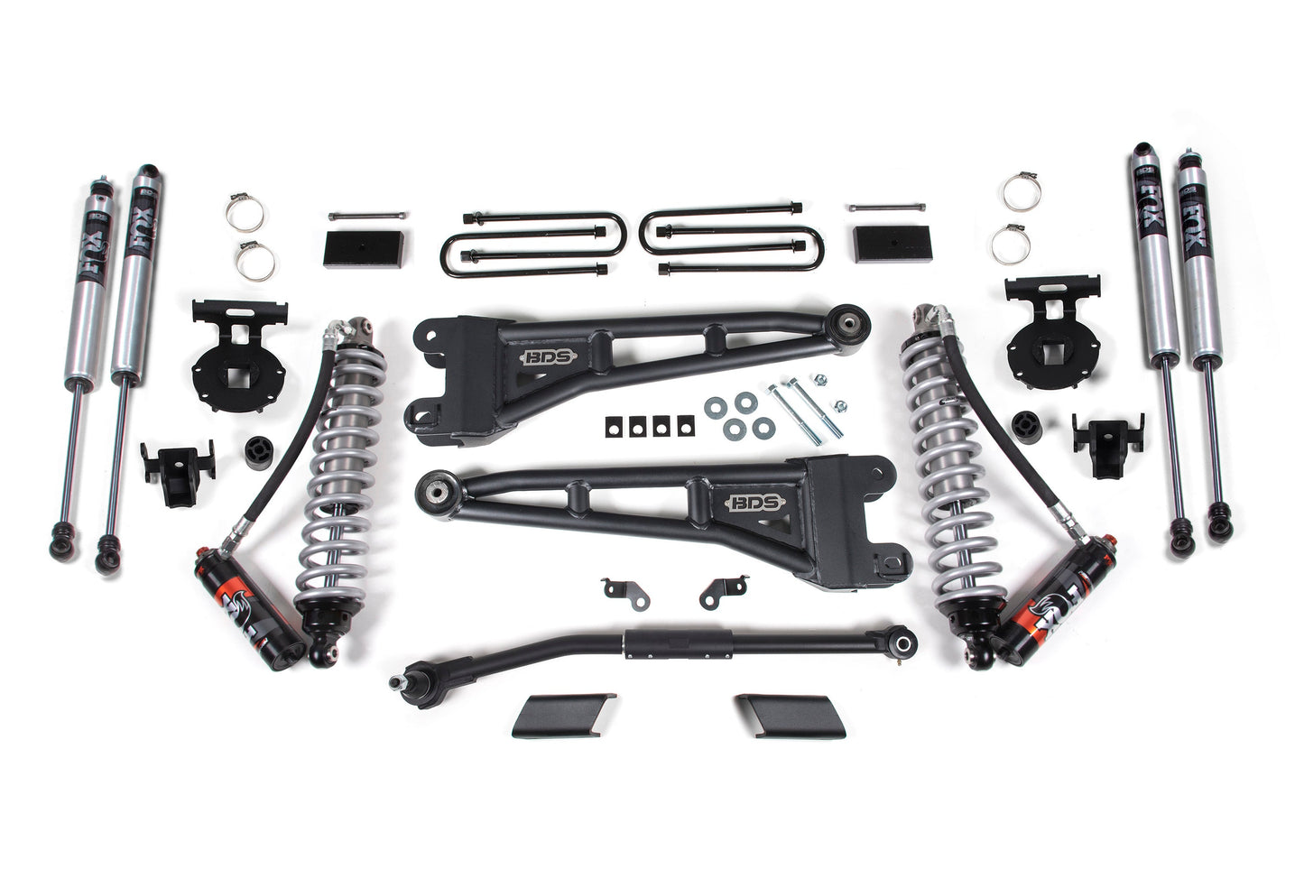 BDS Suspension 3 Inch Lift Kit w/ Radius Arm | FOX 2.5 Performance Elite Coil-Over Conversion | Ford F250/F350 Super Duty (20-22) 4WD | Diesel