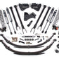 BDS Suspension 4 Inch Lift Kit w/ 4-Link | FOX 2.5 Performance Elite Coil-Over Conversion | Ford F250/F350 Super Duty (17-19) 4WD | Diesel - Trucks R Us