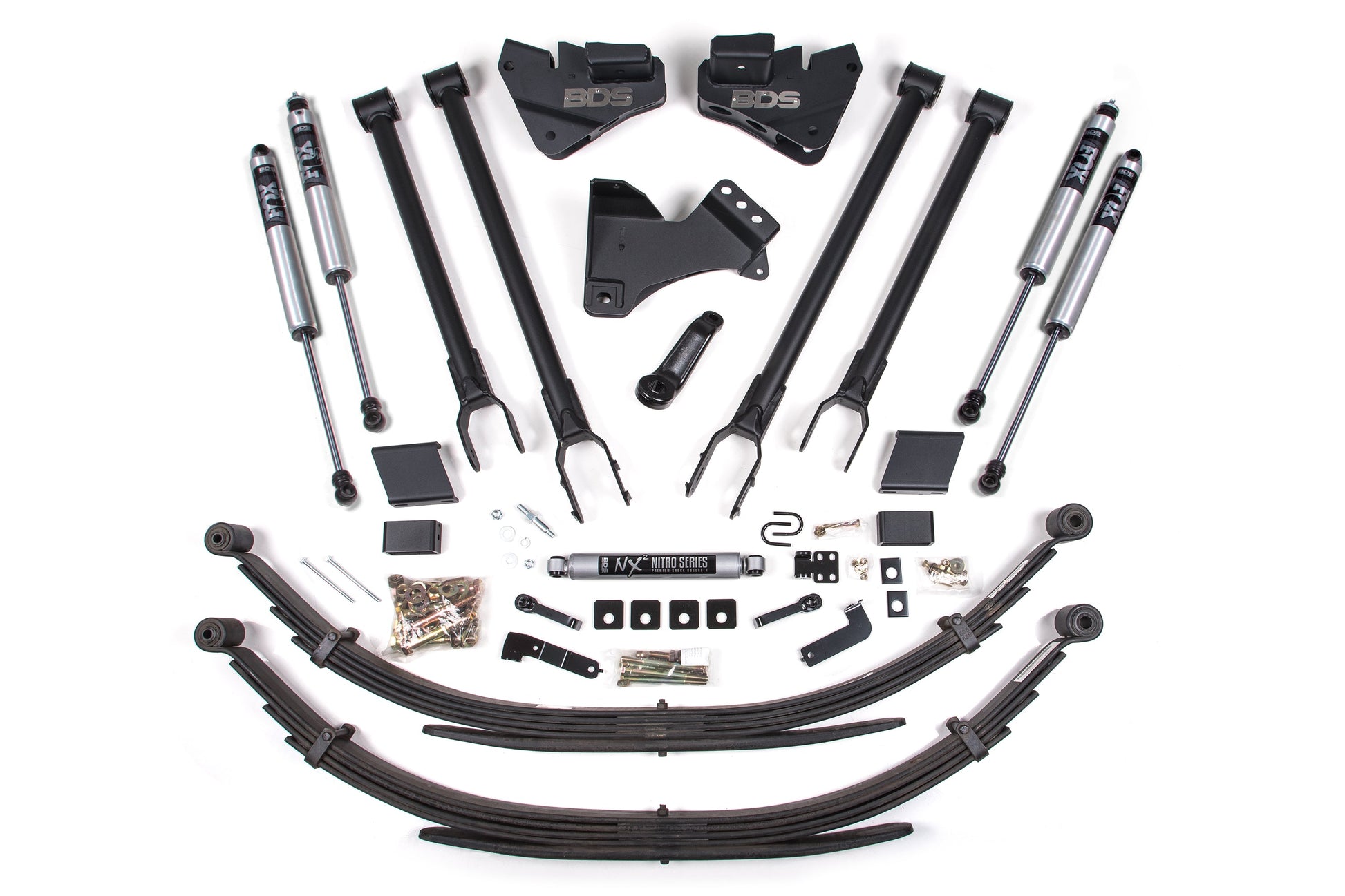 BDS Suspension 5 Inch Lift Kit w/ 4-Link | Ford F250/F350 Super Duty (20-22) 4WD | Gas - Trucks R Us