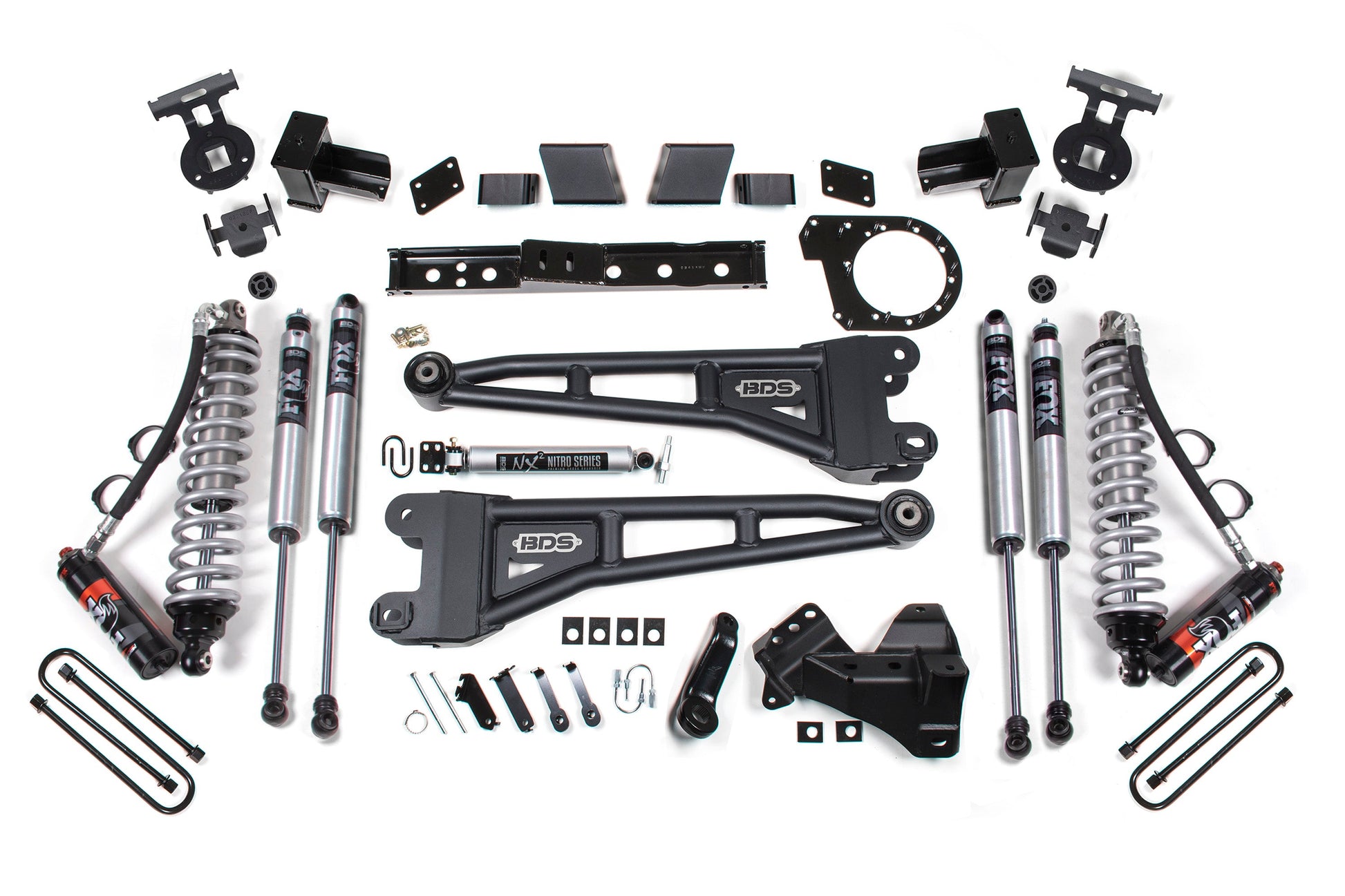 BDS Suspension 6 Inch Lift Kit w/ Radius Arm | FOX 2.5 Performance Elite Coil-Over Conversion | Ford F350 Super Duty DRW (20-22) 4WD | Diesel - Trucks R Us