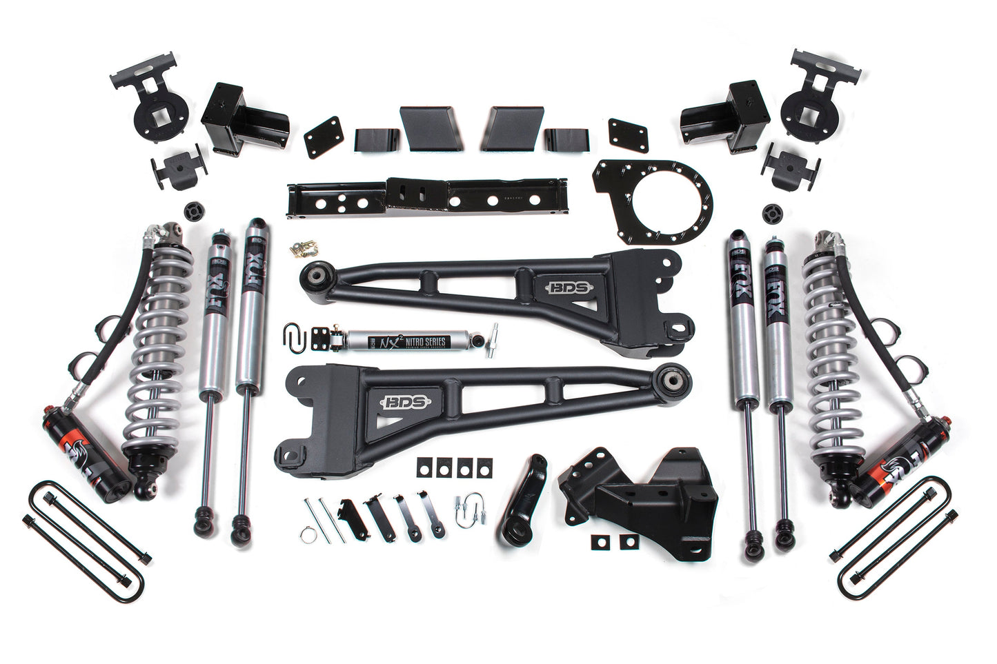 6 Inch Lift Kit w/ Radius Arm | FOX 2.5 Performance Elite Coil-Over Conversion | Ford F350 Super Duty DRW (20-22) 4WD | Diesel - Trucks R Us