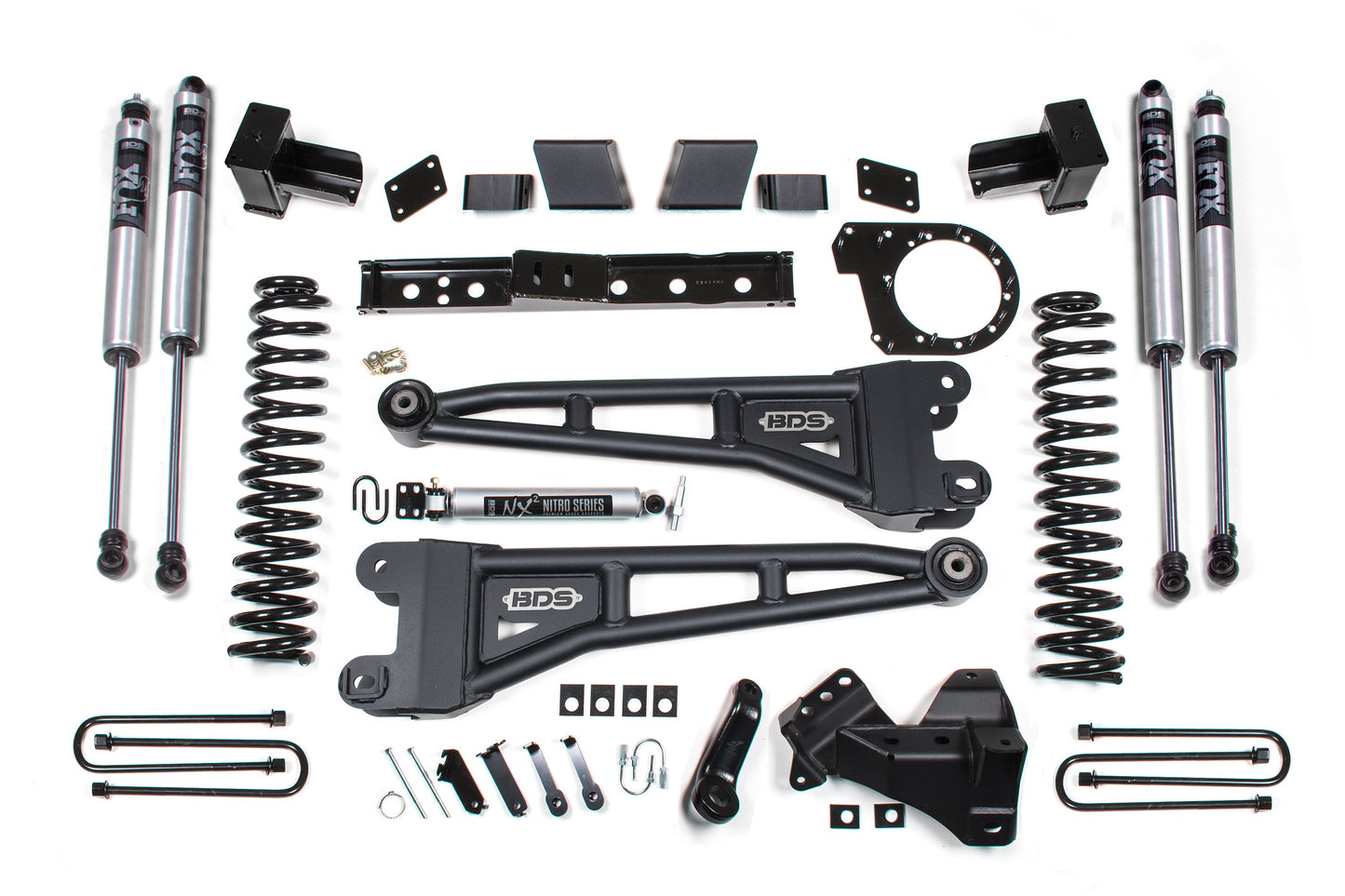 BDS Suspension 7 Inch Lift Kit w/ Radius Arm | Ford F350 Super Duty DRW (20-22) 4WD | Diesel