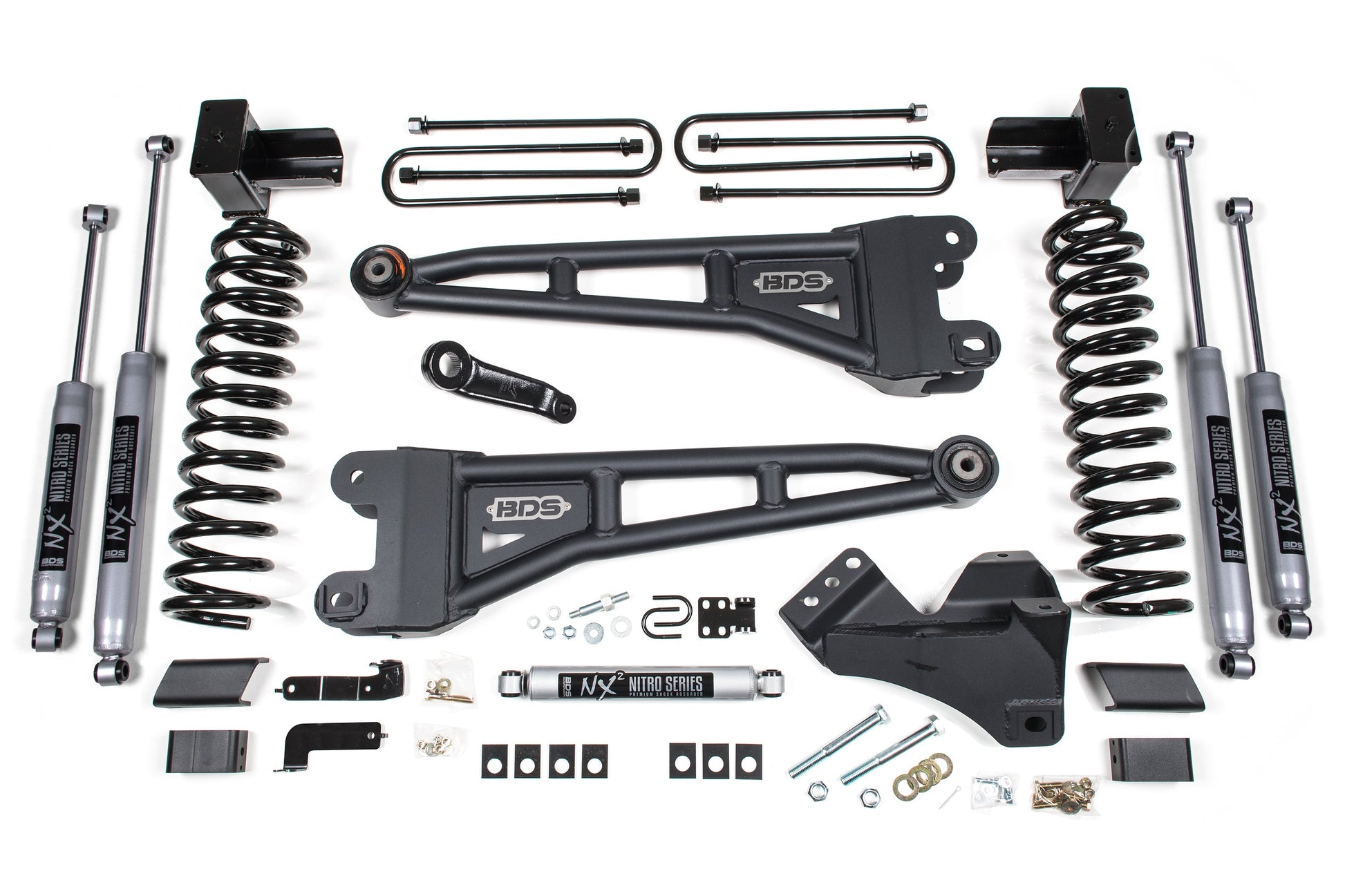 4 Inch Lift Kit w/ Radius Arm | Ford F350 Super Duty DRW (17-19) 4WD | Gas - Trucks R Us