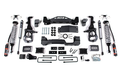 BDS Suspension 6 Inch Lift Kit | FOX 2.5 Performance Elite Coil-Over | Ford F150 (21-25) 4WD