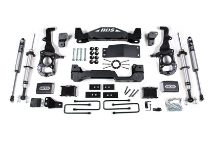 BDS Suspension 6 Inch Lift Kit | FOX 2.0 Strut | Ford F150 (21-25) 4WD