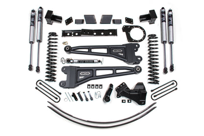 BDS Suspension 6 Inch Lift Kit w/ Radius Arm | Ford F250/F350 Super Duty (17-19) 4WD | Diesel