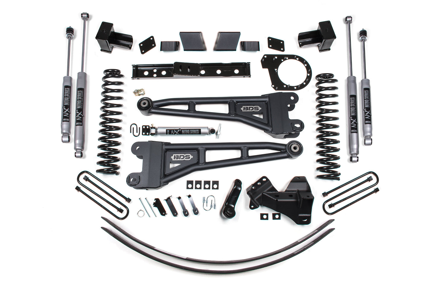 BDS Suspension 6 Inch Lift Kit w/ Radius Arm | Ford F250/F350 Super Duty (17-19) 4WD | Diesel - Trucks R Us