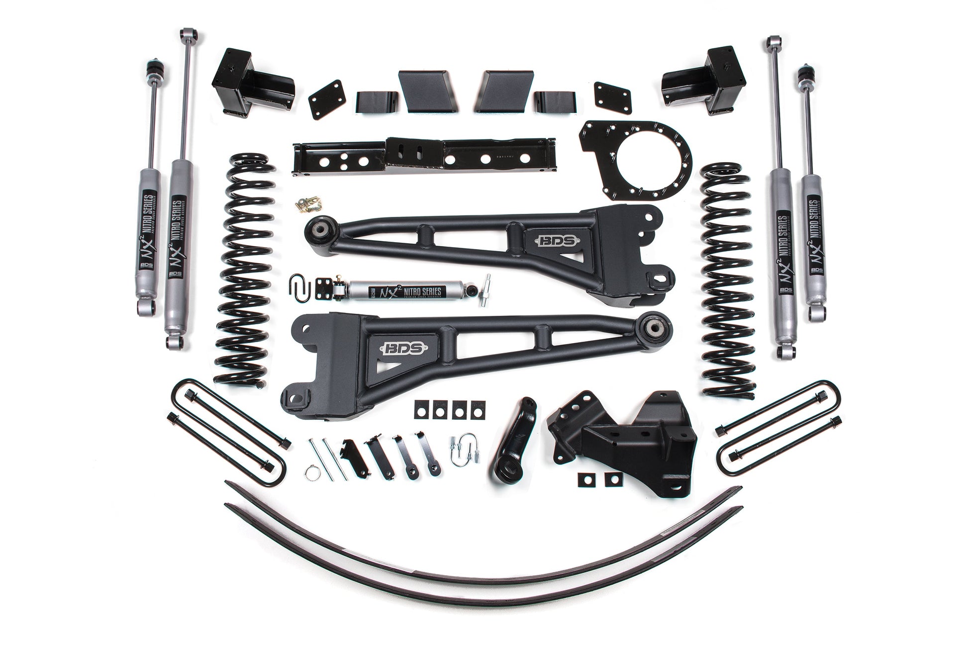 BDS Suspension 6 Inch Lift Kit w/ Radius Arm | Ford F250/F350 Super Duty (17-19) 4WD | Diesel - Trucks R Us