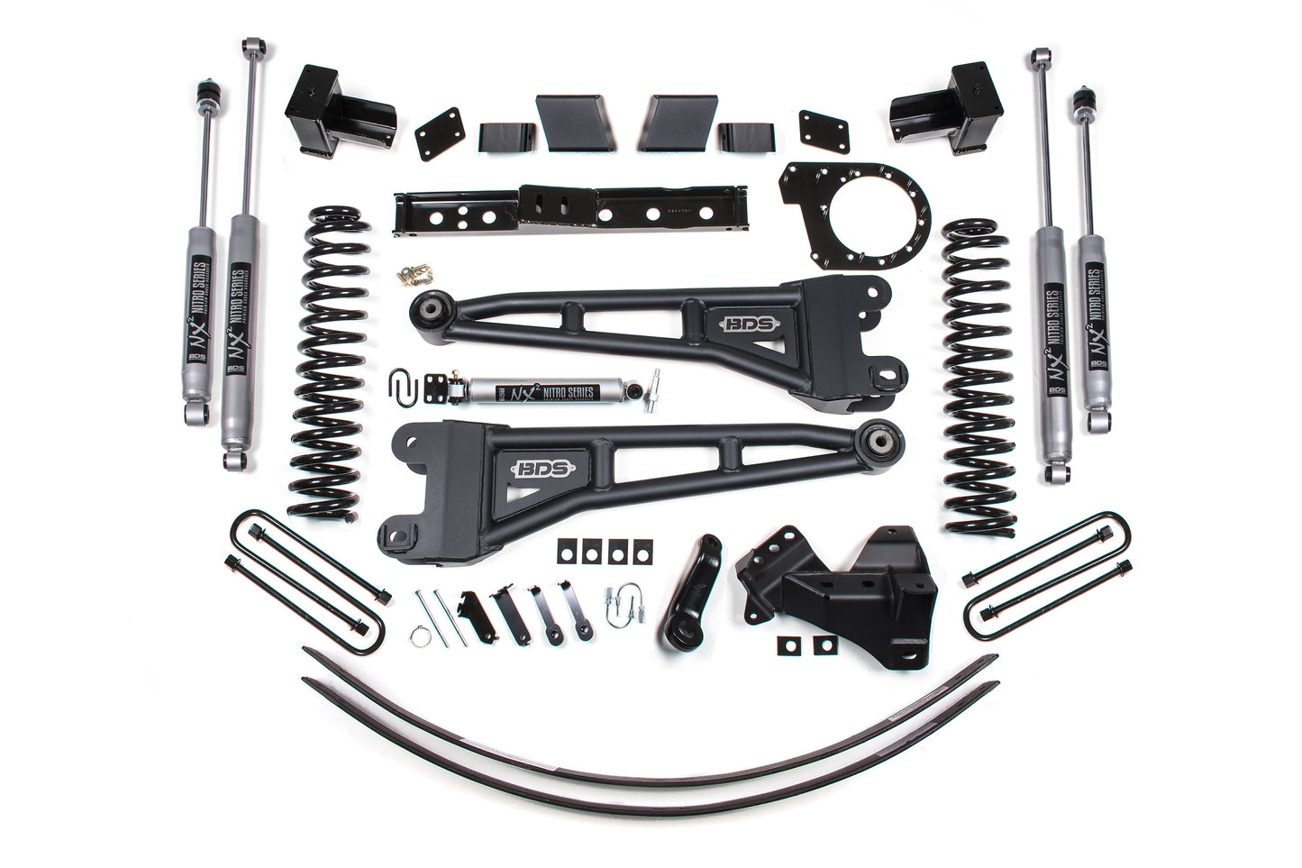 BDS Suspension 6 Inch Lift Kit w/ Radius Arm | Ford F250/F350 Super Duty (17-19) 4WD | Diesel