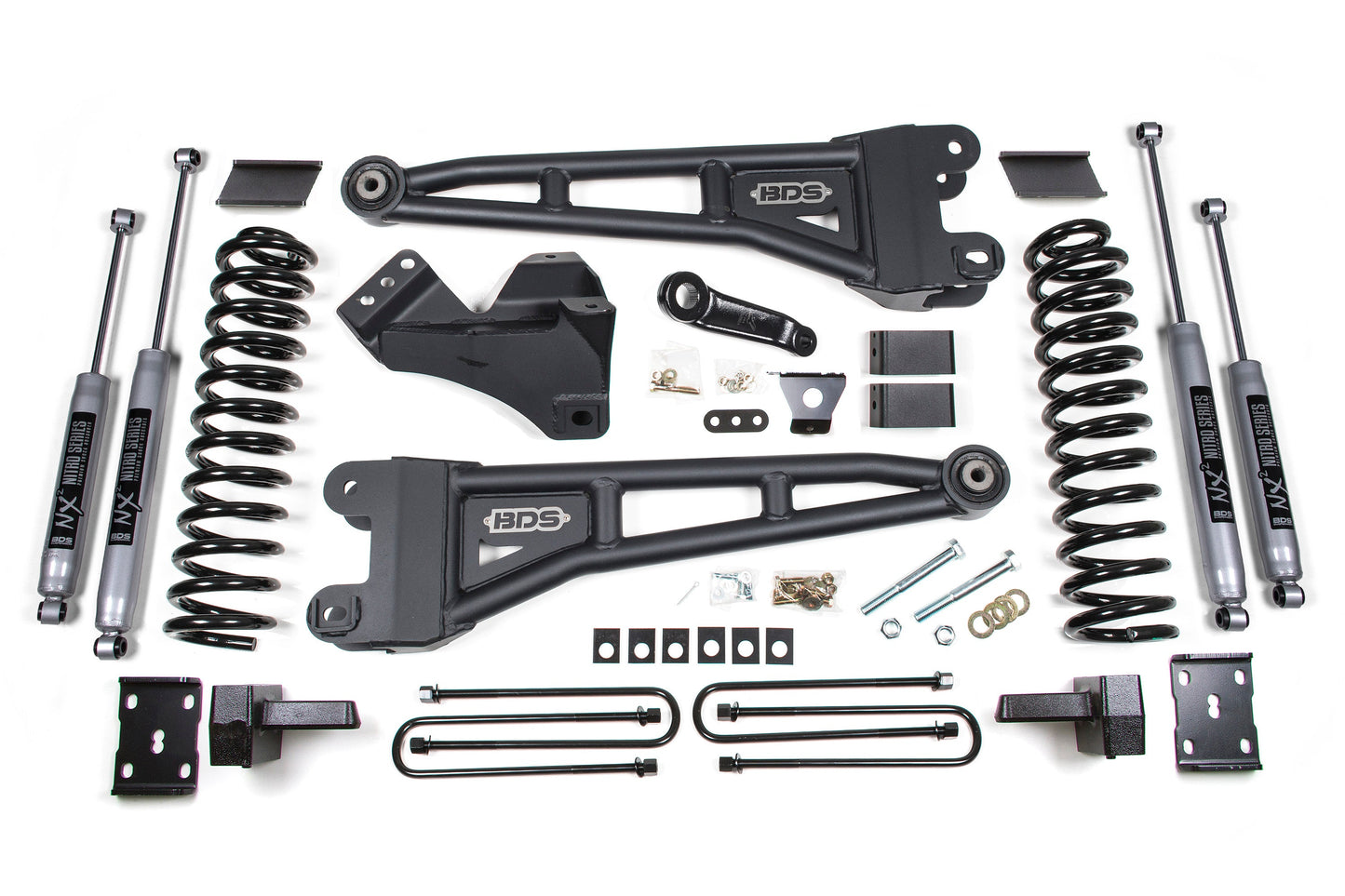 BDS Suspension 4 Inch Lift Kit w/ Radius Arm | Ford F250/F350 Super Duty (11-16) 4WD | Gas - Trucks R Us
