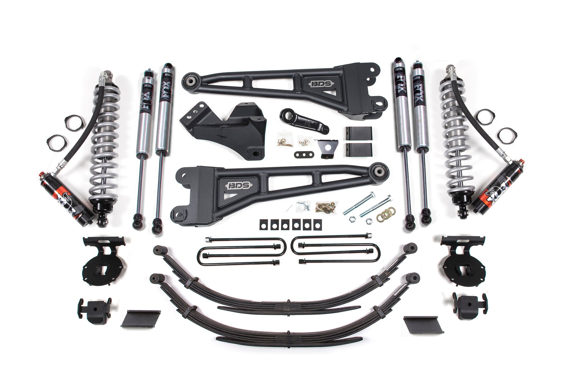 BDS Suspension 4 Inch Lift Kit w/ Radius Arm | FOX 2.5 Performance Elite Coil-Over Conversion | Ford F250/F350 Super Duty (11-16) 4WD | Diesel - Trucks R Us