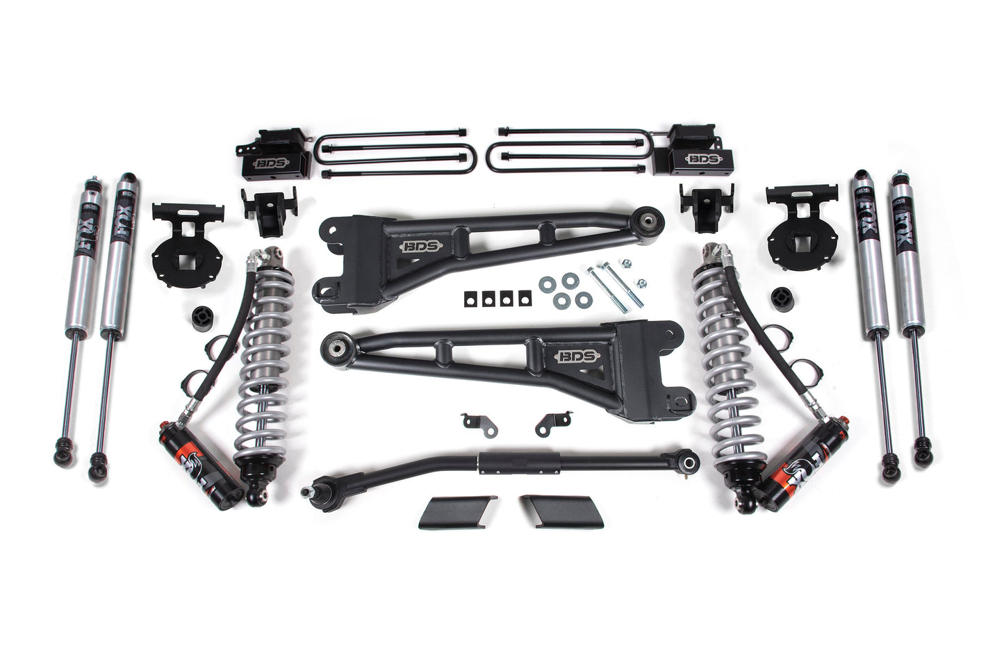 BDS Suspension 2.5 Inch Lift Kit w/ Radius Arm | FOX 2.5 Performance Elite Coil-Over Conversion | Ford F450 Super Duty (20-22) 4WD - Trucks R Us