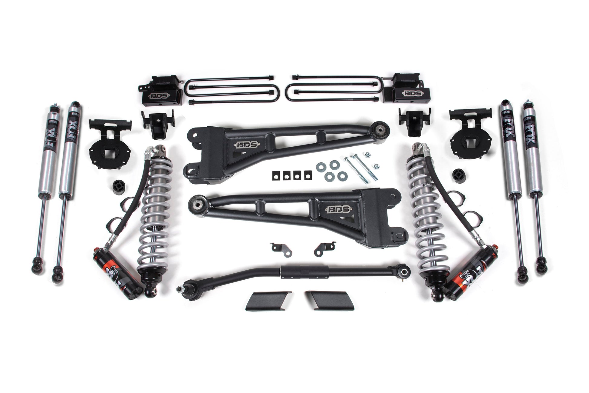 BDS Suspension 2.5 Inch Lift Kit w/ Radius Arm | FOX 2.5 Performance Elite Coil-Over Conversion | Ford F450 Super Duty (20-22) 4WD - Trucks R Us