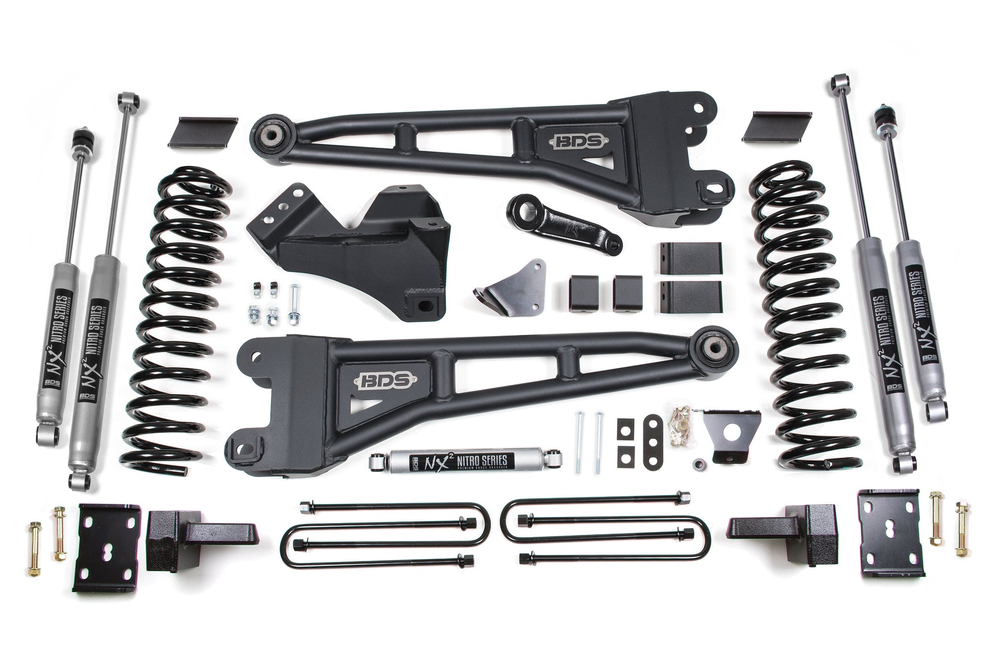 BDS Suspension 6 Inch Lift Kit w/ Radius Arm | Ford F250/F350 Super Duty (08-10) 4WD | Gas - Trucks R Us