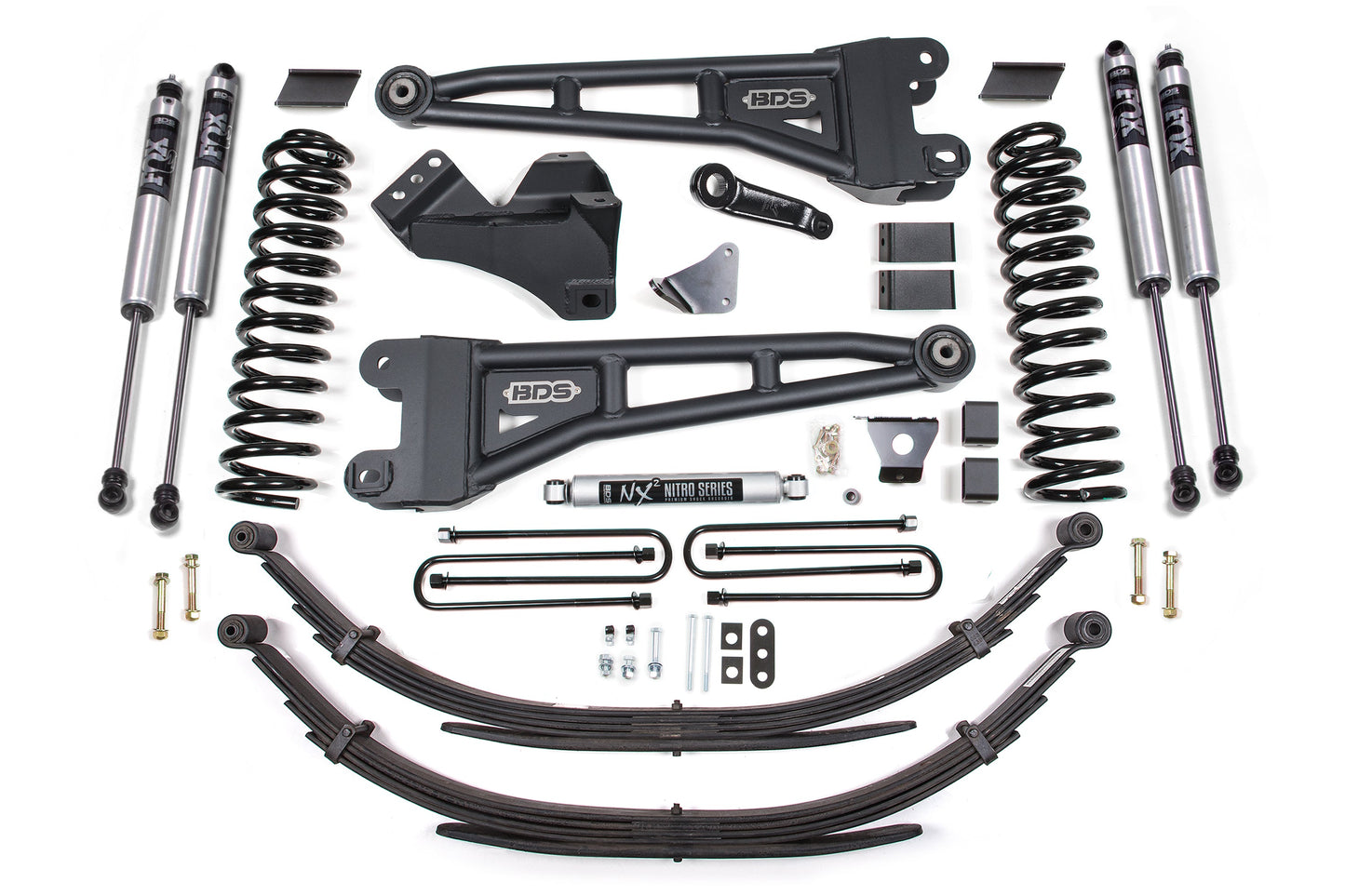 BDS Suspension 6 Inch Lift Kit w/ Radius Arm | Ford F250/F350 Super Duty (08-10) 4WD | Diesel