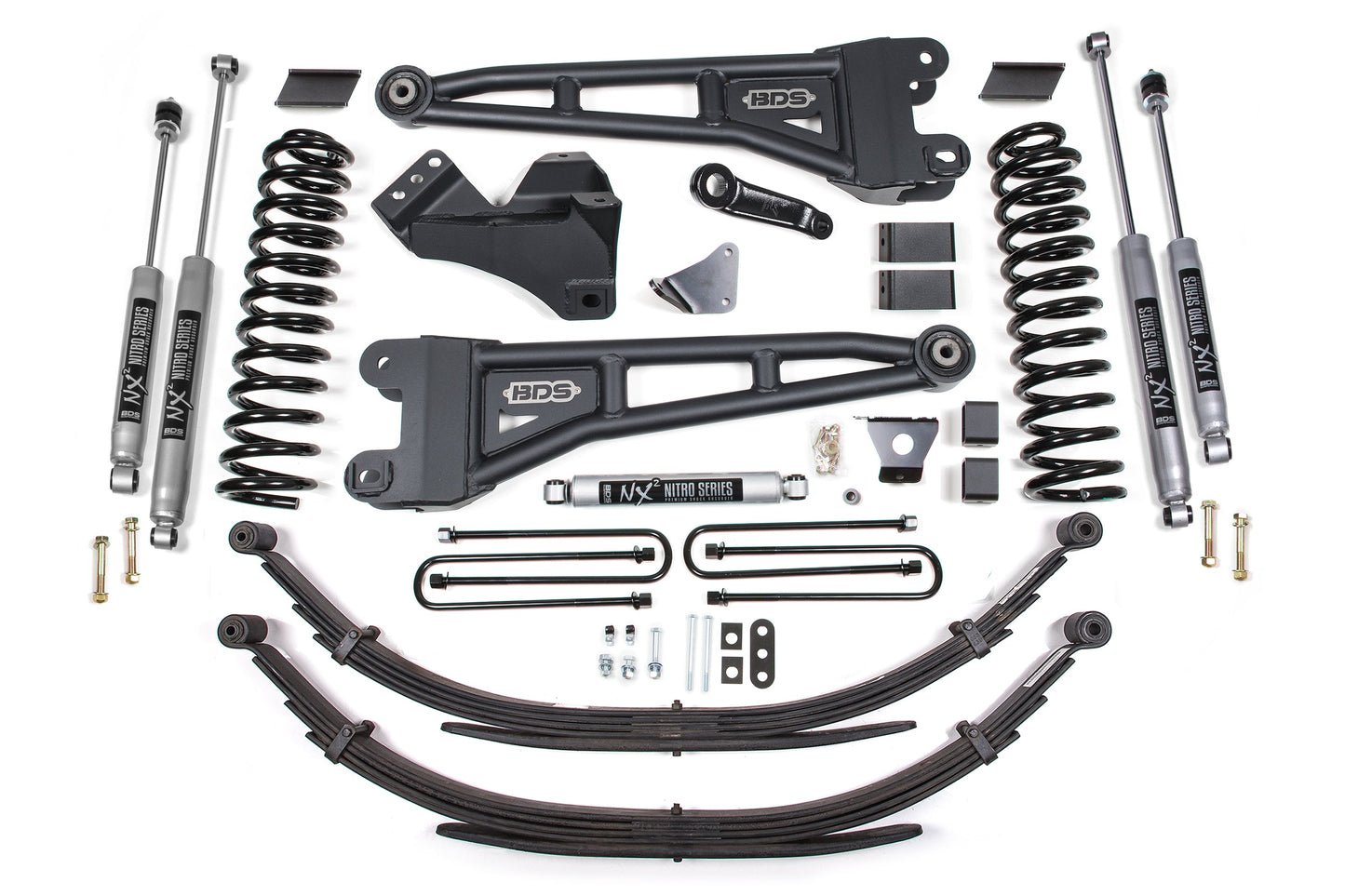 BDS Suspension 6 Inch Lift Kit w/ Radius Arm | Ford F250/F350 Super Duty (08-10) 4WD | Diesel