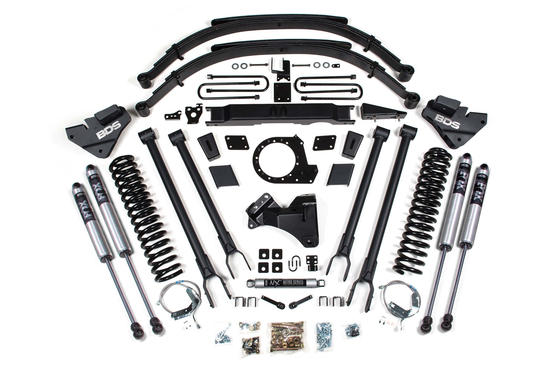 BDS Suspension 9 Inch Lift Kit w/ 4-Link | Ford F250/F350 Super Duty (20-22) 4WD | Diesel - Trucks R Us