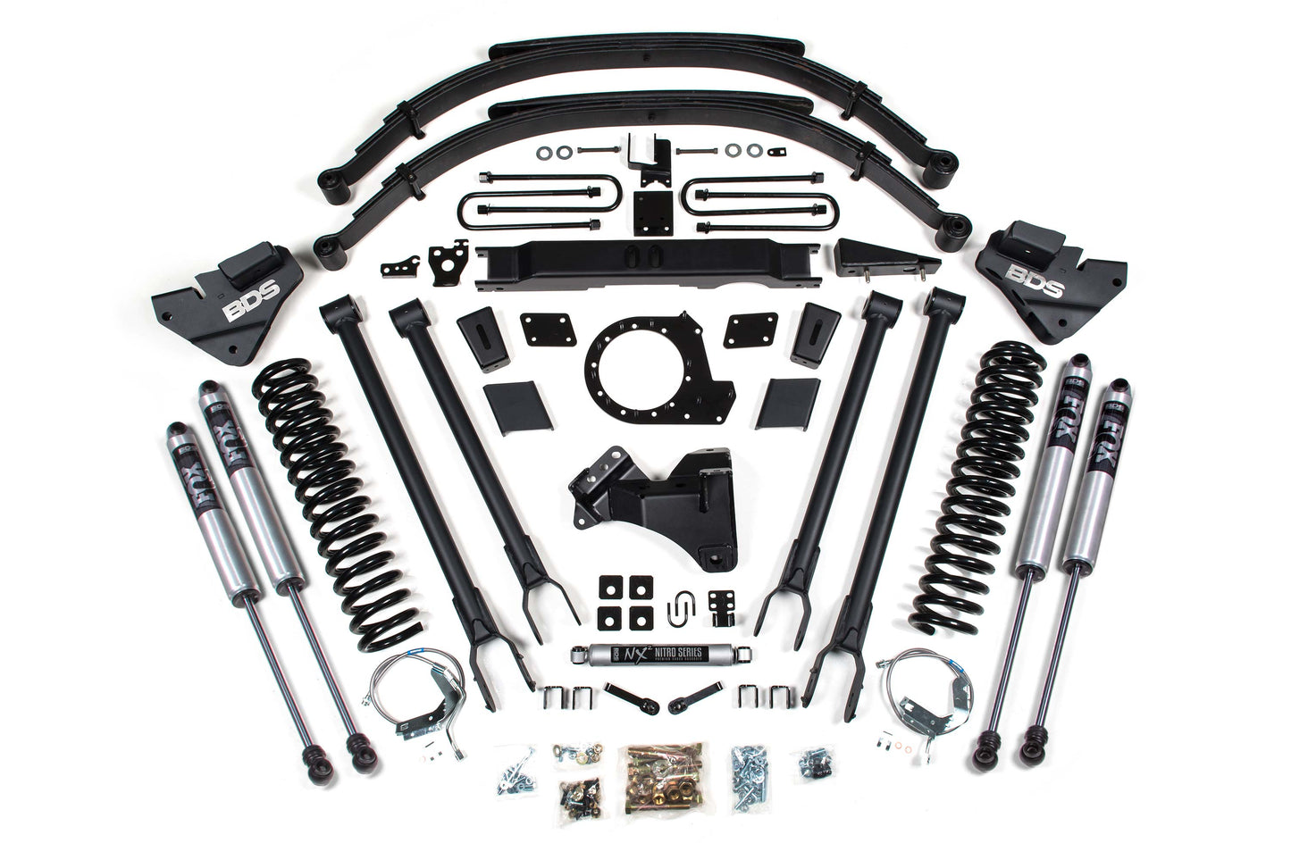 BDS Suspension 9 Inch Lift Kit w/ 4-Link | Ford F250/F350 Super Duty (20-22) 4WD | Gas