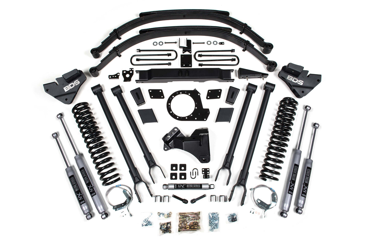 BDS Suspension 9 Inch Lift Kit w/ 4-Link | Ford F250/F350 Super Duty (20-22) 4WD | Diesel - Trucks R Us