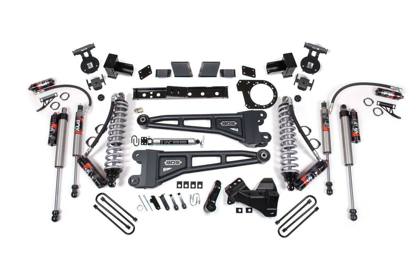 BDS Suspension 6 Inch Lift Kit w/ Radius Arm | FOX 2.5 Performance Elite Coil-Over Conversion | Ford F350 Super Duty DRW (20-22) 4WD | Diesel - Trucks R Us