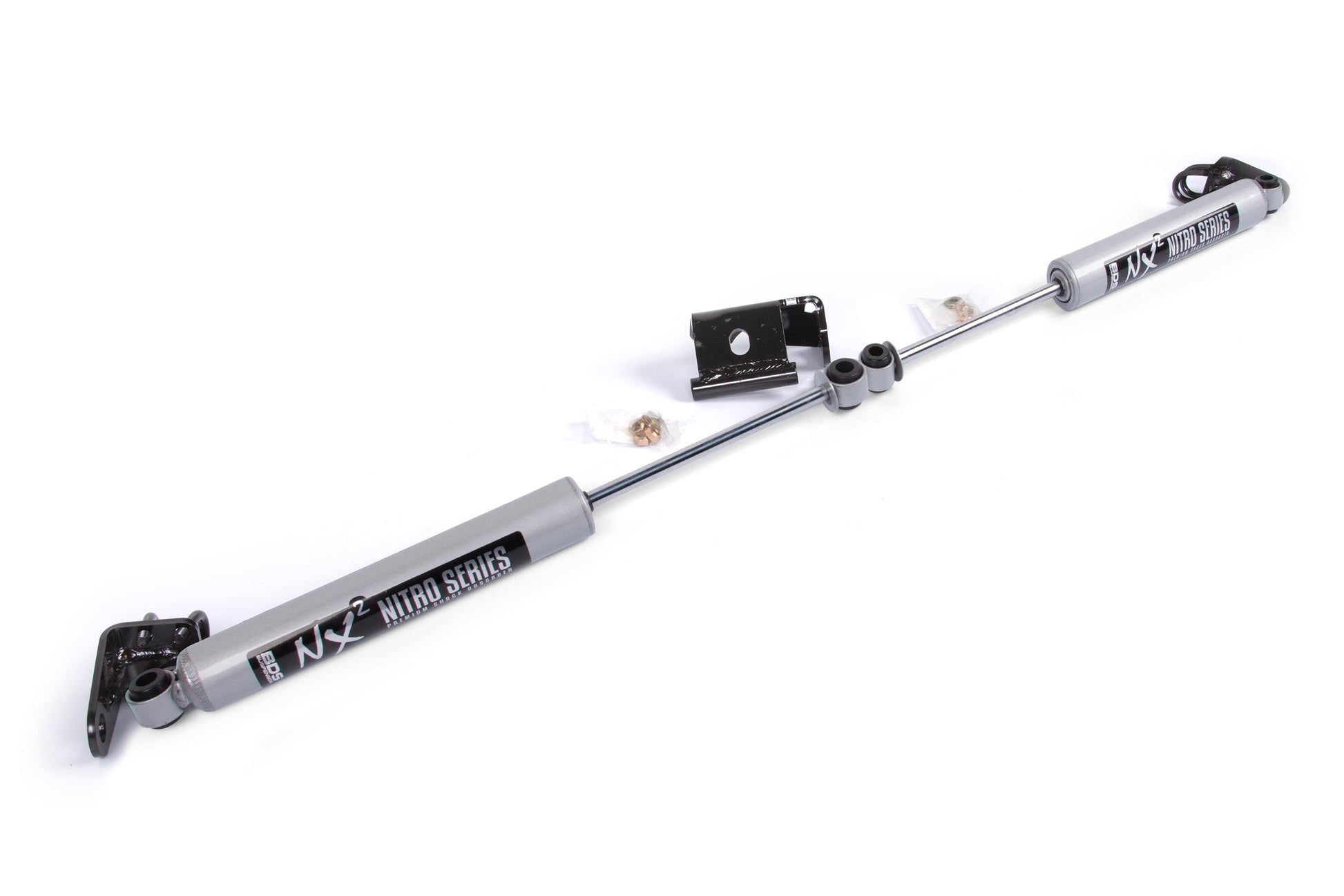 BDS Suspension Dual Steering Stabilizer Kit w/ NX2 Shocks | Ford F150 (04-08) 4WD | With BDS Replacement Struts - Trucks R Us