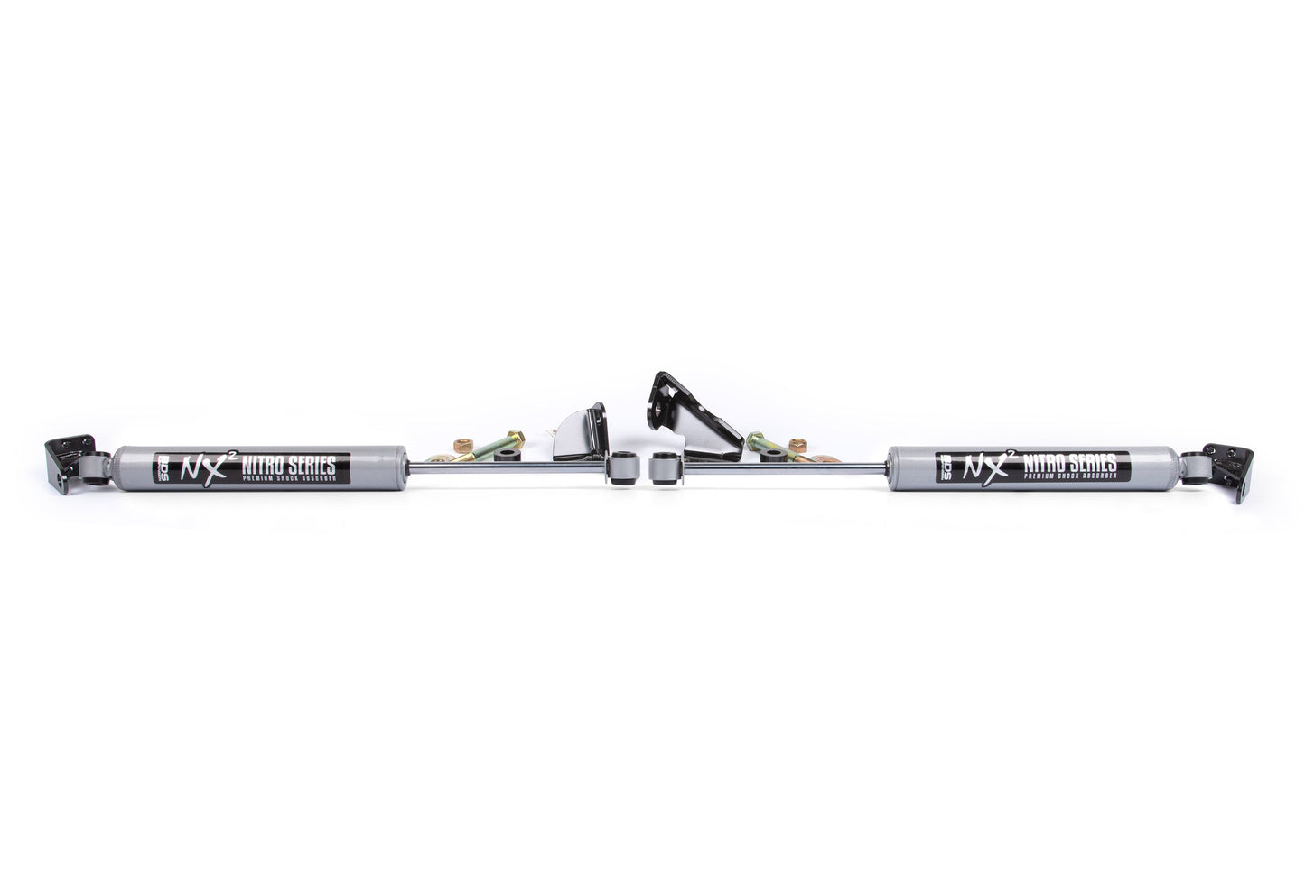 BDS Suspension Dual Steering Stabilizer Kit w/ NX2 Shocks | Ford F150 (04-08) 4WD | With BDS Strut Spacers - Trucks R Us