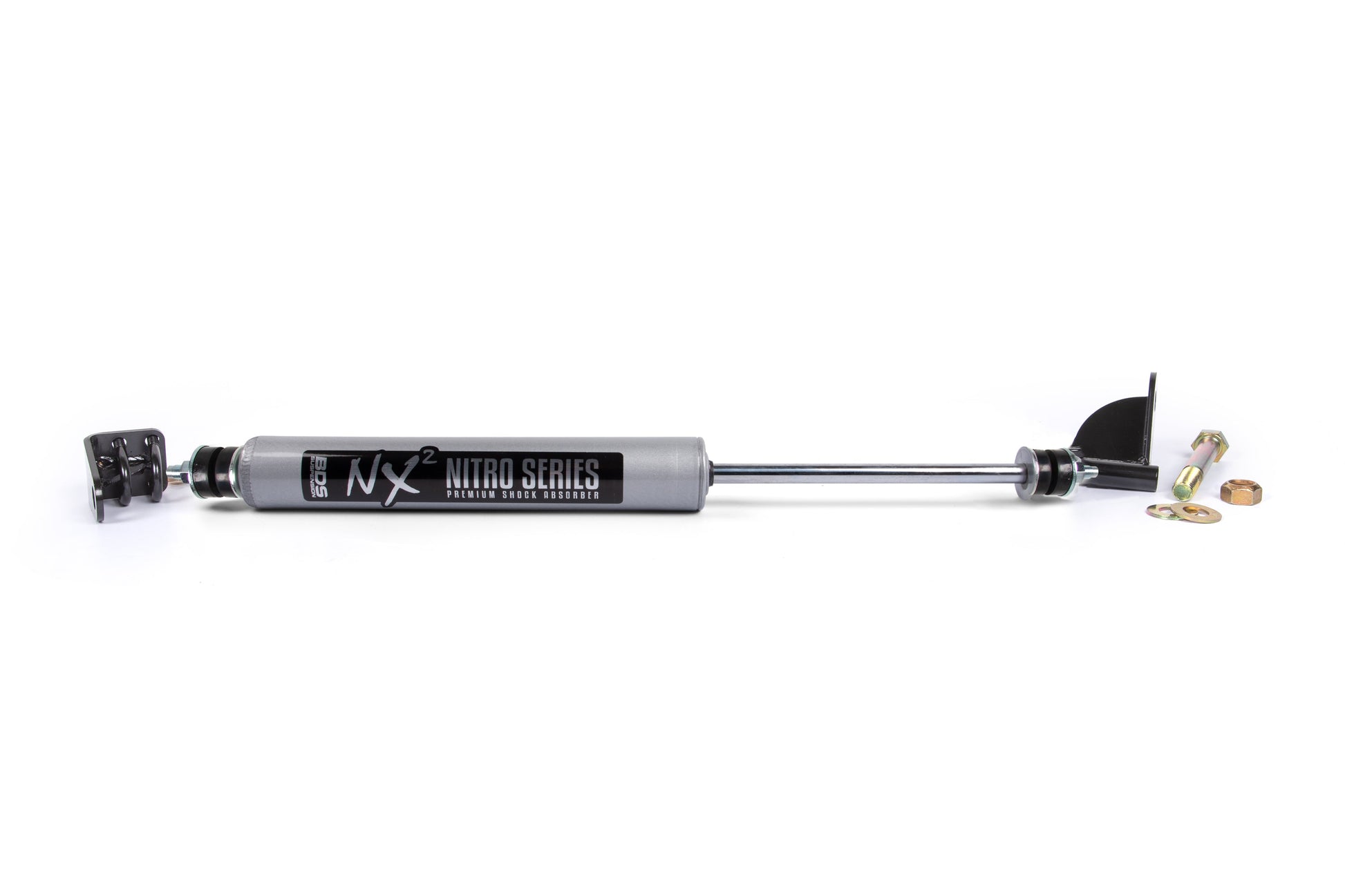 BDS Suspension Single Steering Stabilizer Kit w/ NX2 Shock | Ford F150 (04-08) 4WD | With BDS Strut Spacers - Trucks R Us