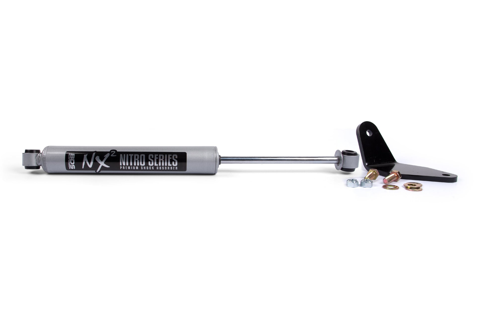 BDS Suspension Single Steering Stabilizer Kit w/ NX2 Shock | Ford F250/F350 Super Duty (11-16) 4WD - Trucks R Us