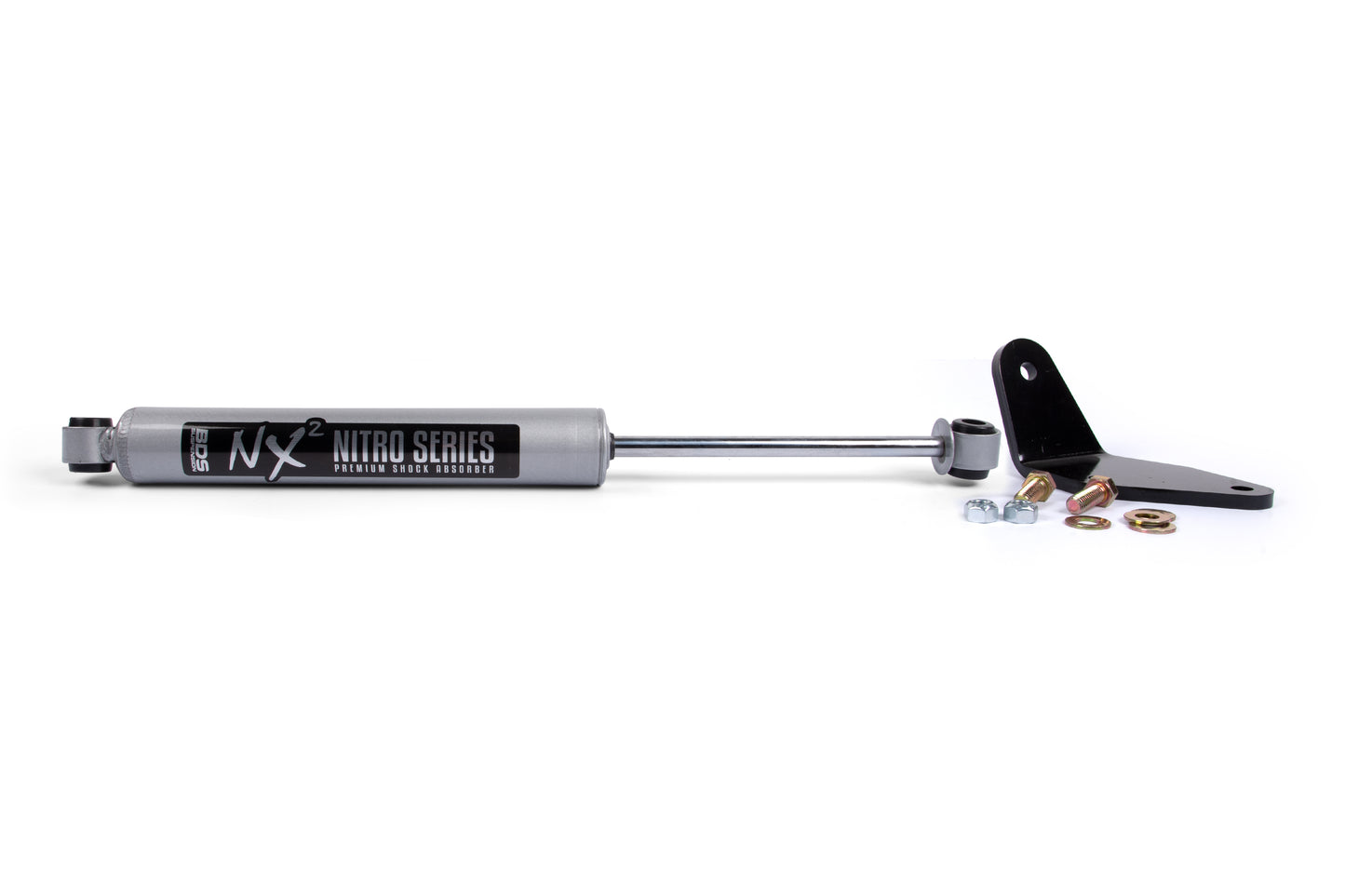 BDS Suspension Single Steering Stabilizer Kit w/ NX2 Shock | Ford F250/F350 Super Duty (11-16) 4WD