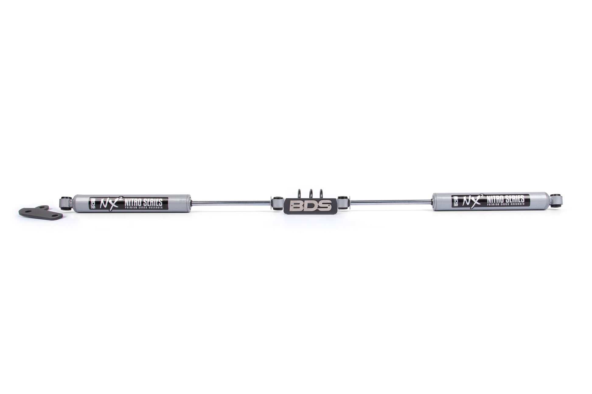 BDS Suspension Dual Steering Stabilizer Kit w/ NX2 Shocks | Ford F250/F350 Super Duty (99-04) 4WD - Trucks R Us