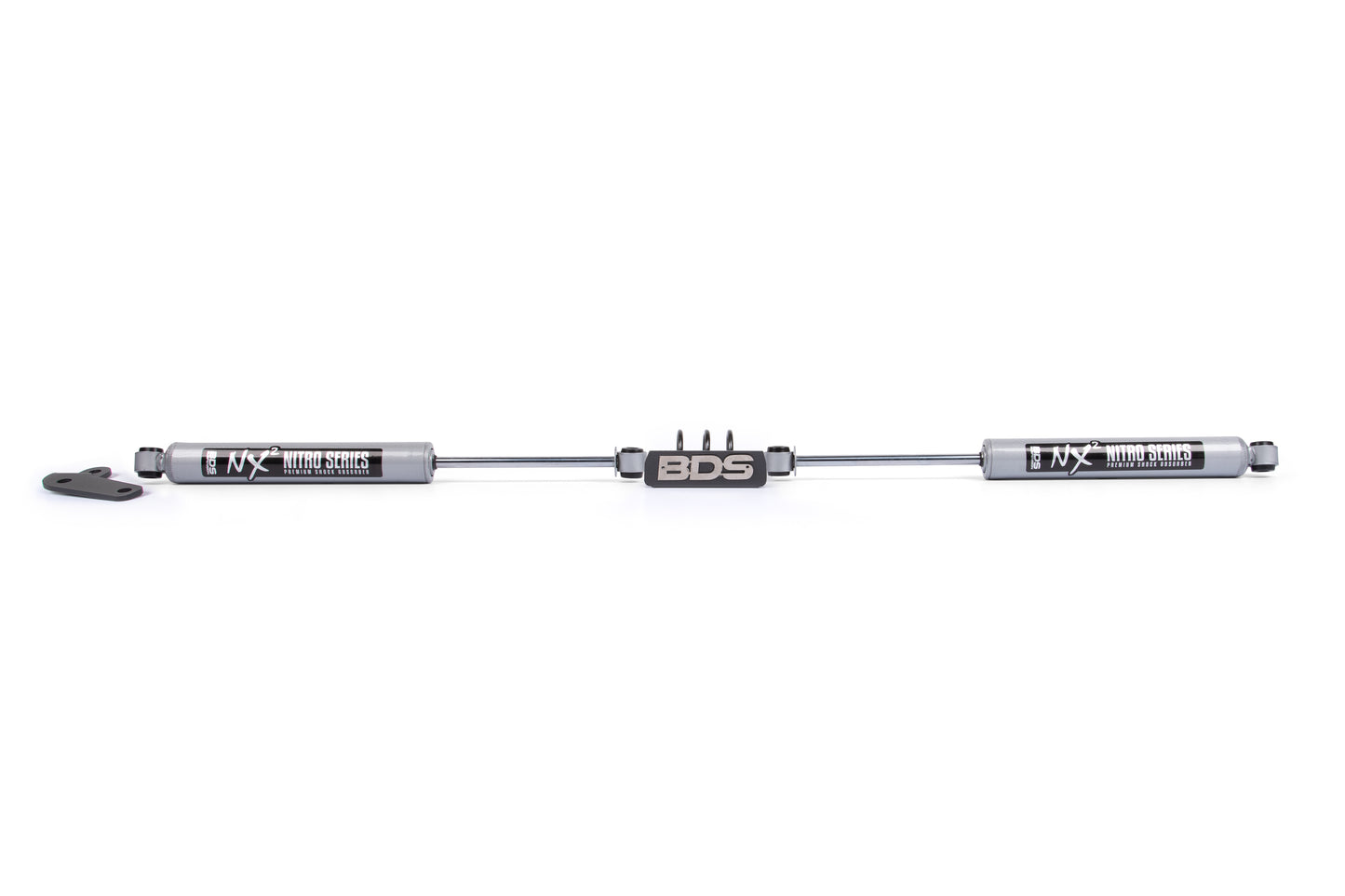 BDS Suspension Dual Steering Stabilizer Kit w/ NX2 Shocks | Ford F250/F350 Super Duty (99-04) 4WD