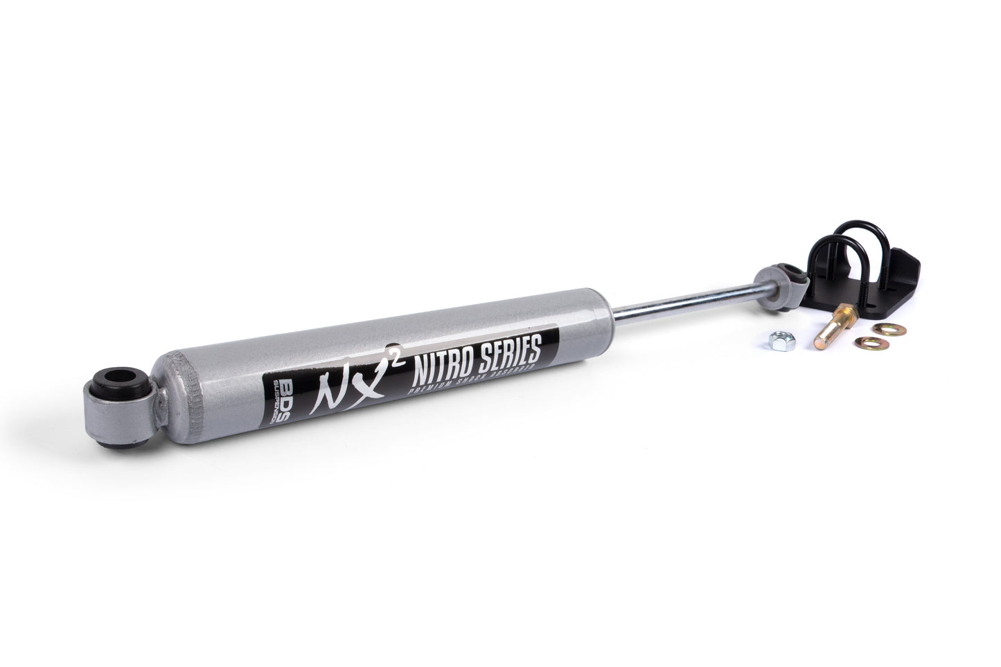 BDS Suspension Single Steering Stabilizer Kit w/ NX2 Shock | Ford F250/F350 Super Duty (99-04) 4WD - Trucks R Us