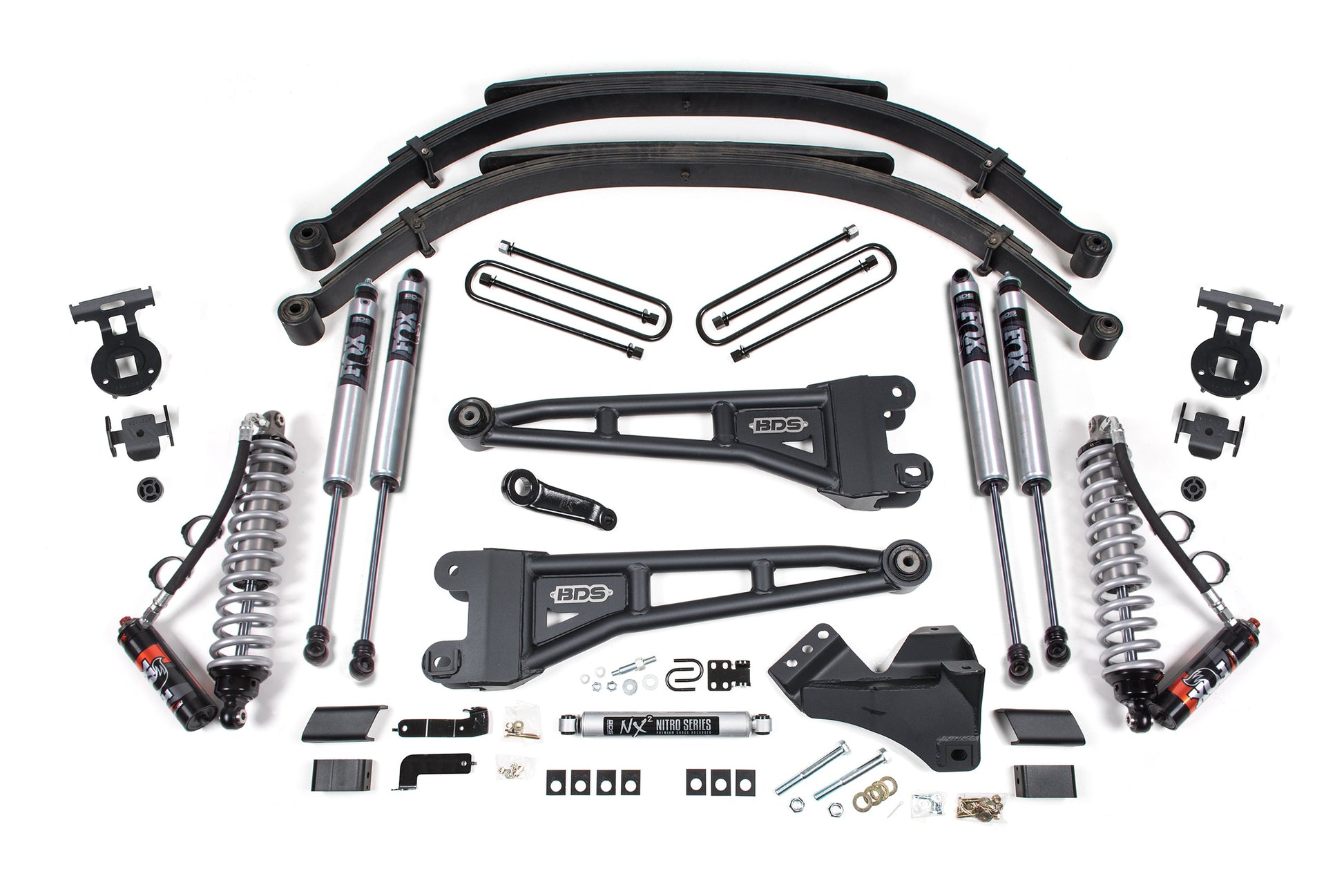 BDS Suspension 5 Inch Lift Kit w/ Radius Arm | FOX 2.5 Coil-Over Conversion - Performance Elite | Ford F250/F350 Super Duty (23-25) 4WD | Diesel - Trucks R Us