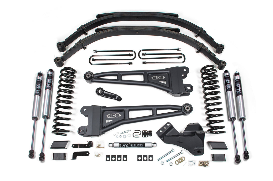BDS Suspension 5 Inch Lift Kit w/ Radius Arm | Ford F250/F350 Super Duty (23-26) 4WD | Diesel