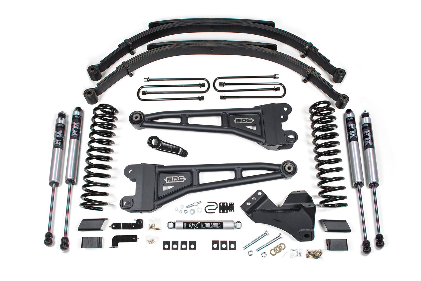 BDS Suspension 5 Inch Lift Kit w/ Radius Arm | Ford F250/F350 Super Duty (23-26) 4WD | Diesel