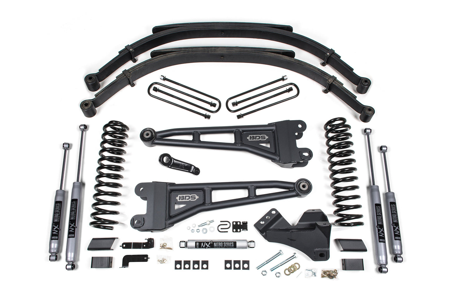 BDS Suspension 5 Inch Lift Kit w/ Radius Arm | Ford F250/F350 Super Duty (23-26) 4WD | Diesel