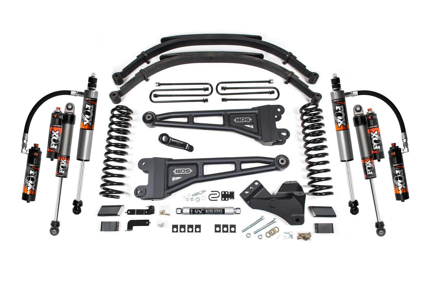 BDS Suspension 5 Inch Lift Kit w/ Radius Arm | Ford F250/F350 Super Duty (23-26) 4WD | Diesel
