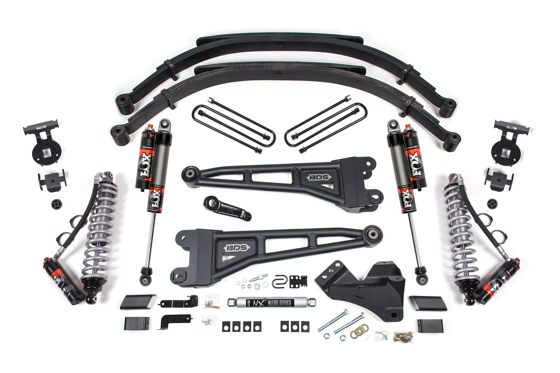 5 Inch Lift Kit w/ Radius Arm | FOX 2.5 Performance Elite Coilover | Ford F250/F350 Super Duty (23-26) 4WD | Diesel - Trucks R Us
