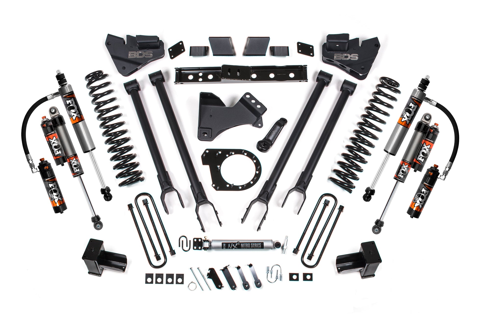 BDS Suspension 6 Inch Lift Kit | 4-Link Conversion | Ford F250/F350 Super Duty (17-19) 4WD | Diesel - Trucks R Us