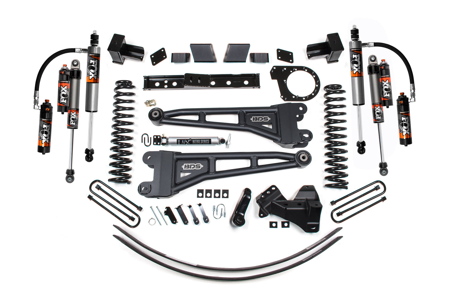 BDS Suspension 7 Inch Lift Kit w/ Radius Arm | Ford F350 Super Duty DRW (20-22) 4WD | Diesel