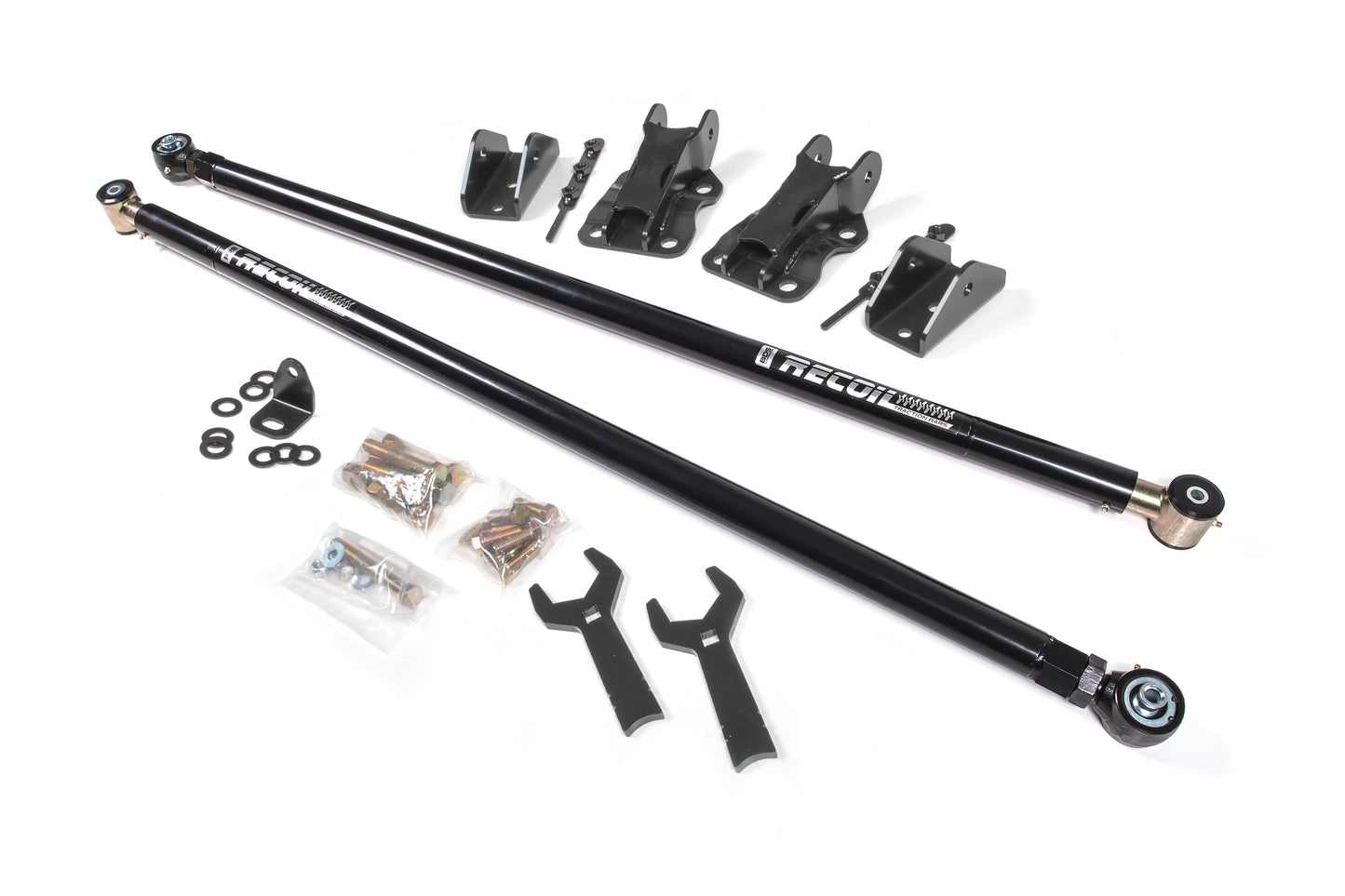 BDS Suspension Recoil Traction Bar Kit | Ford F250/F350 Super Duty (17-24) w/ 3.5-4 in Axle