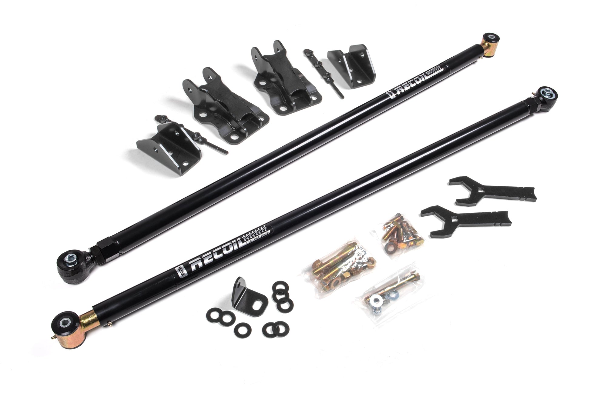 BDS Suspension Recoil Traction Bar Kit | Ford F250/F350 Super Duty (17-24) w/ 3.5-4 in Axle - Trucks R Us